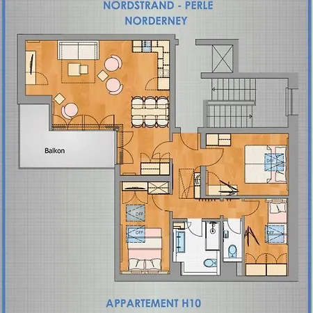 Apartment Nordstrandperle Ap H10 *